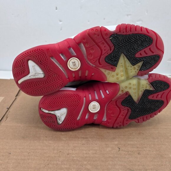 Nike Air Jordan Jumpman Two Trey, Men's Shoes White, Gym Red, Black, Size 10 - Picture 7 of 15